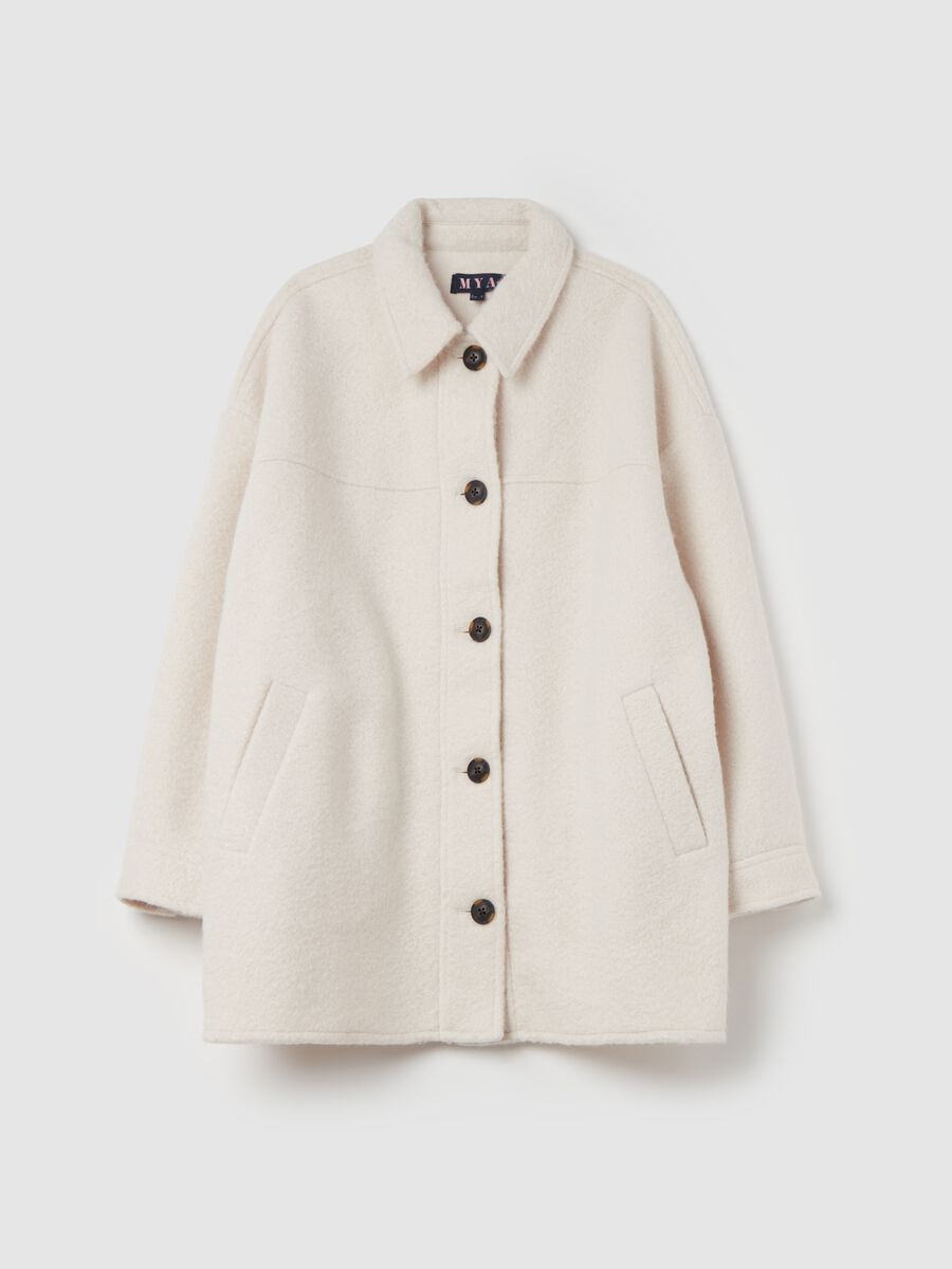 Curvy oversized single-breasted coat_4