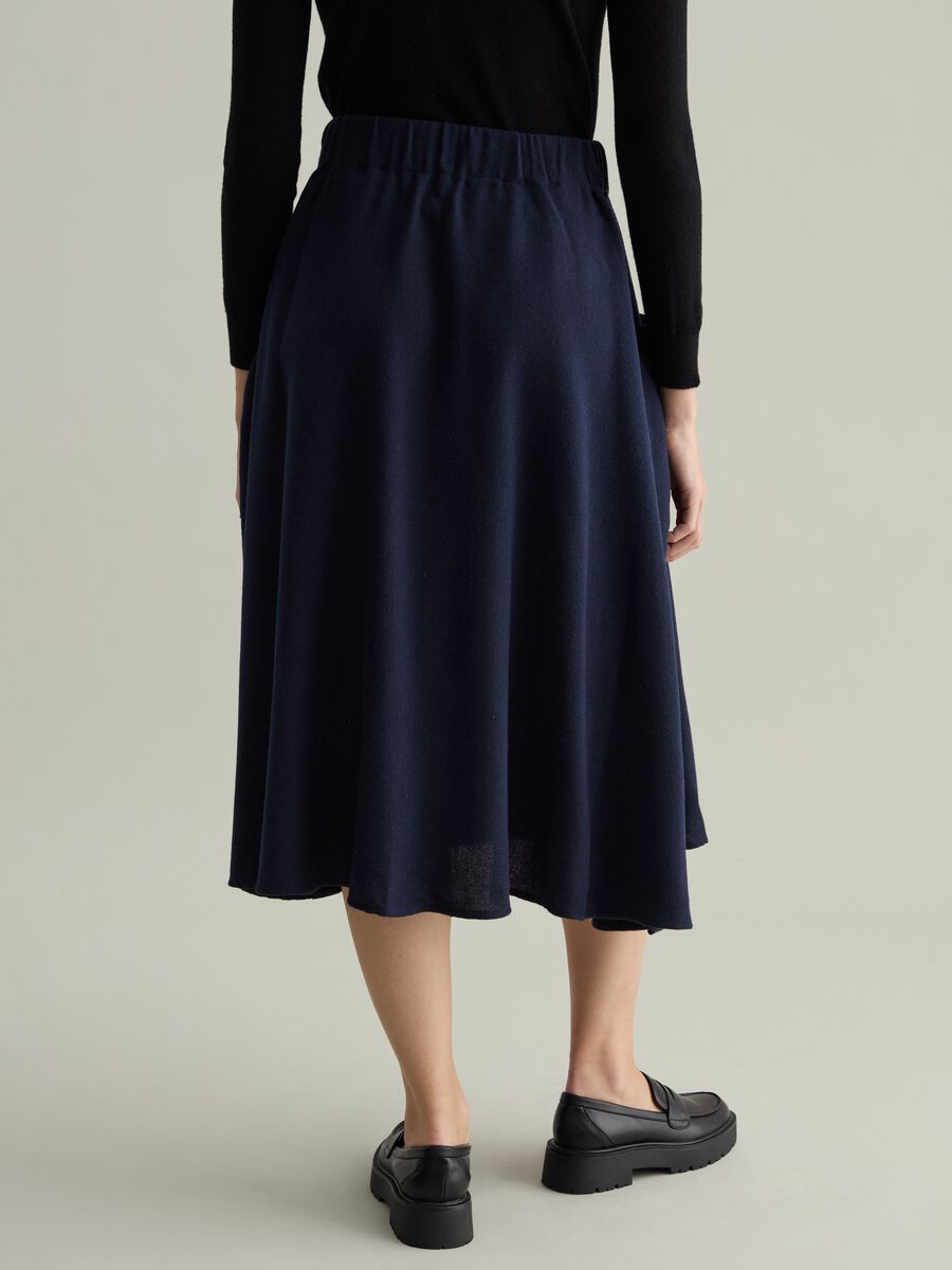 Full midi skirt with pockets_3