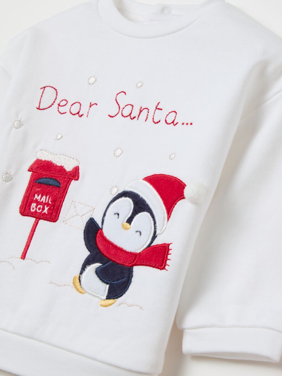 "Dear Santa..." organic cotton jogging set_2