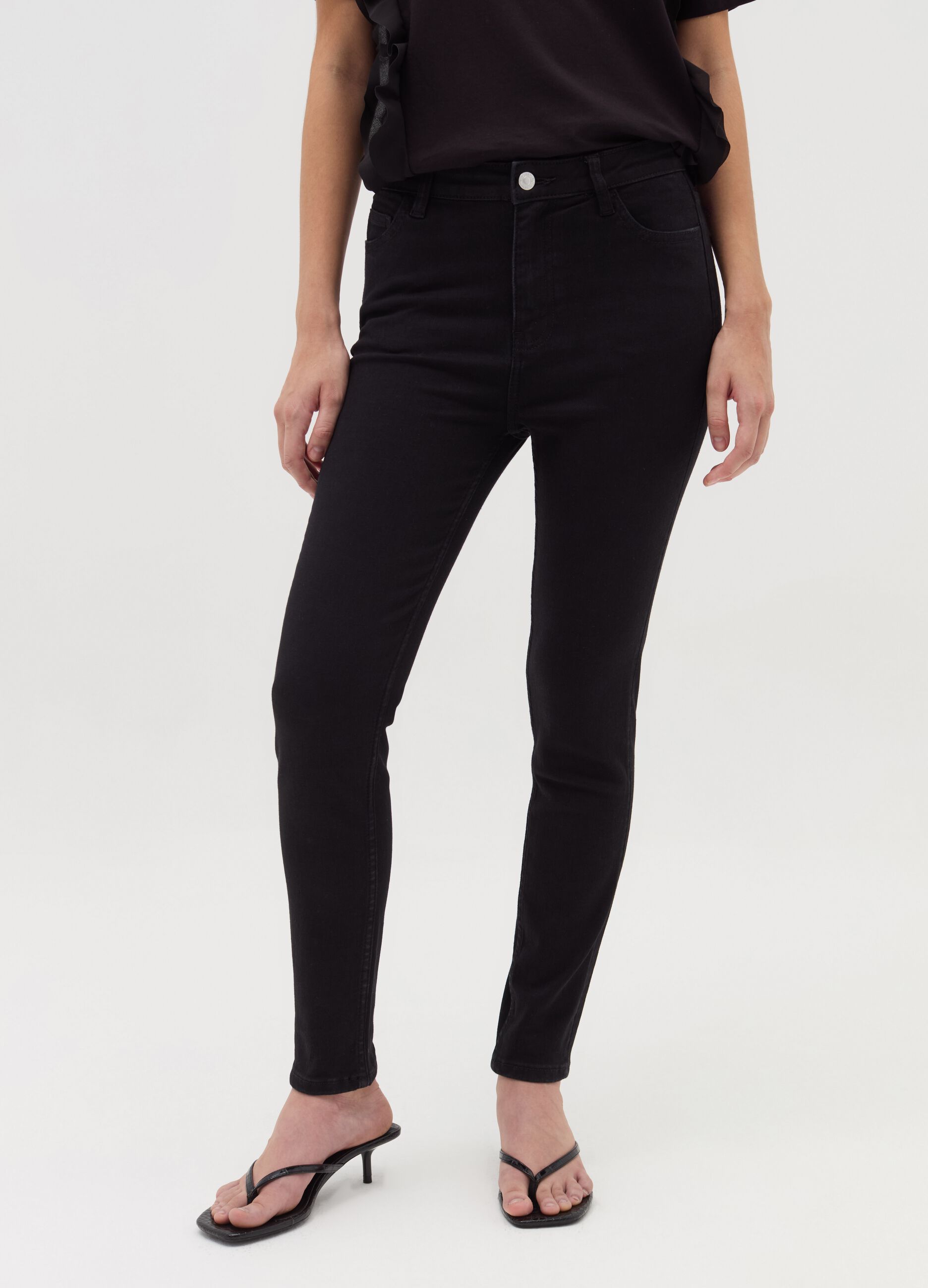 Skinny-fit jeans with five pockets