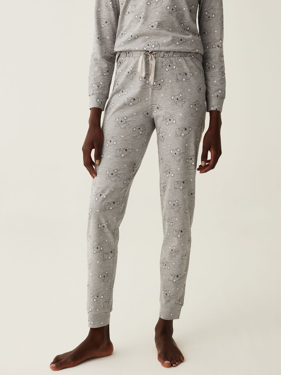 Long pyjamas with koala print_3