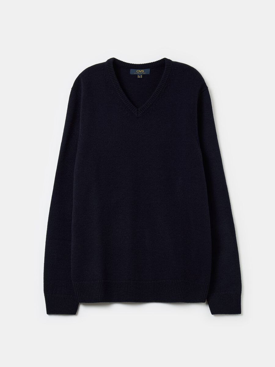 V-neck pullover_4