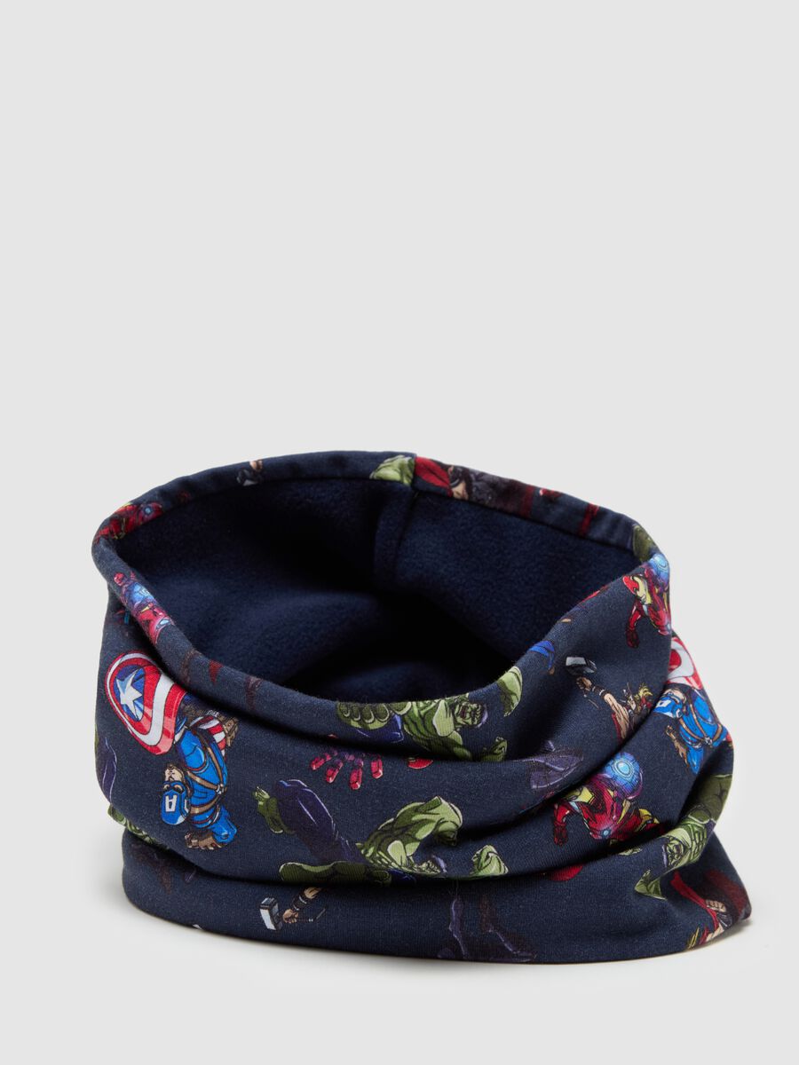 Neck warmer in organic cotton with Superheroes print_2