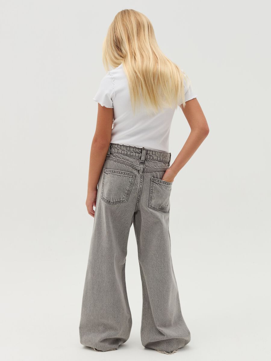 Fringed culotte jeans_2