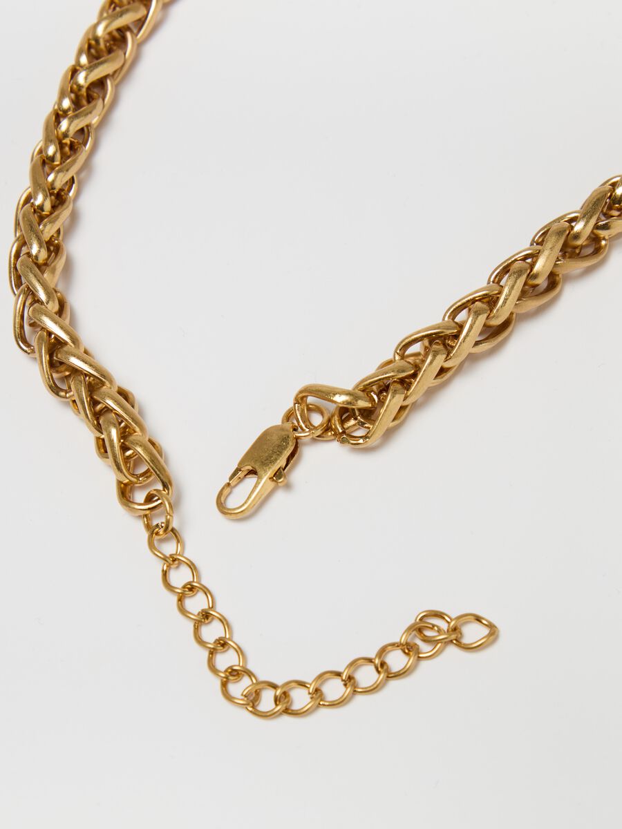 Golden chain necklace_1