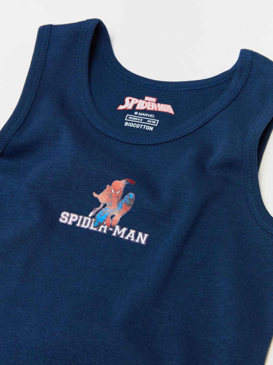 Two-pack racerback vests with Spider-Man print_3