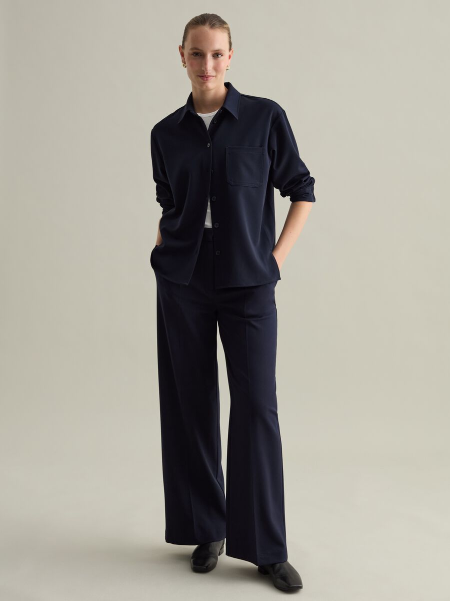 Contemporary wide-leg trousers_0