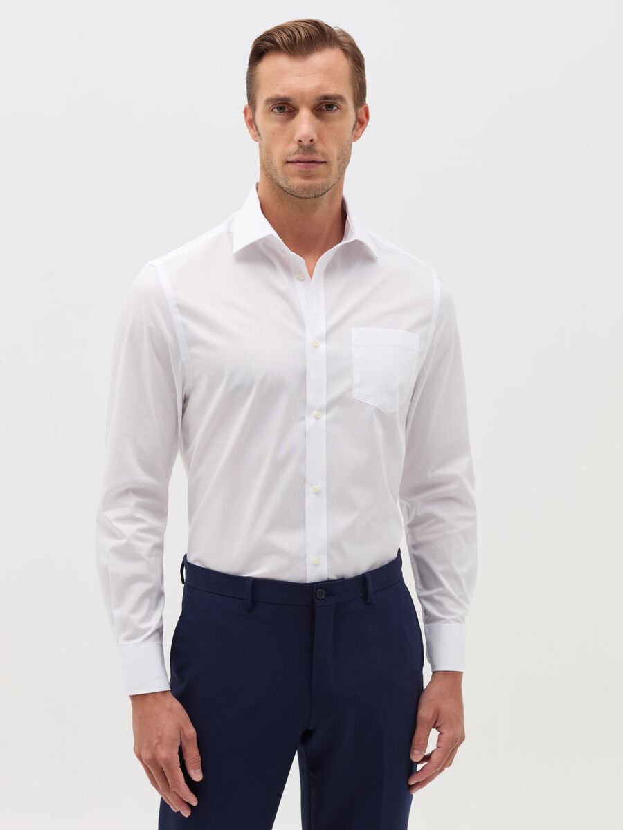 Regular-fit shirt with pocket_0