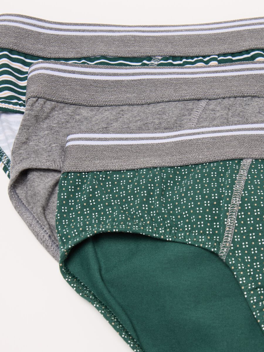 Three-pack briefs with striped edging_5