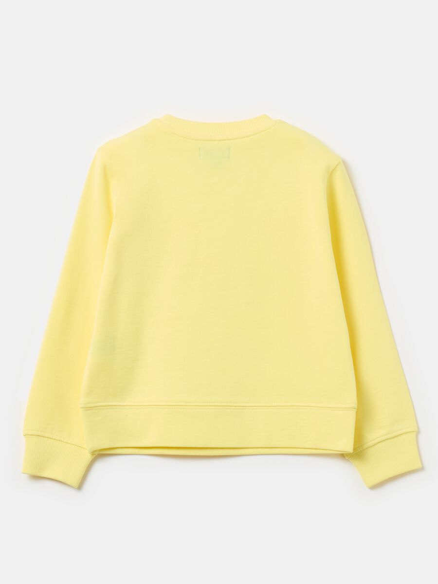 Solid colour sweatshirt in French terry_1