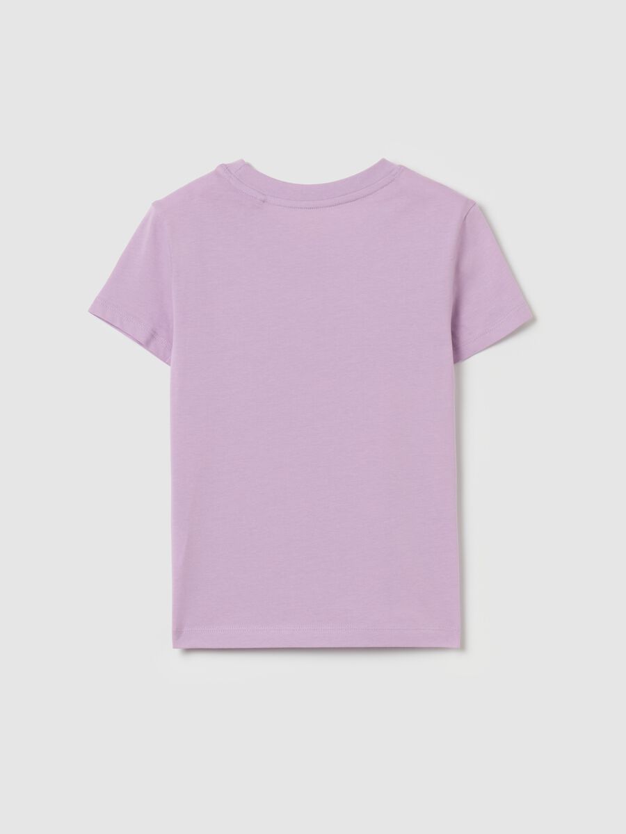 Solid colour T-shirt in organic cotton_4