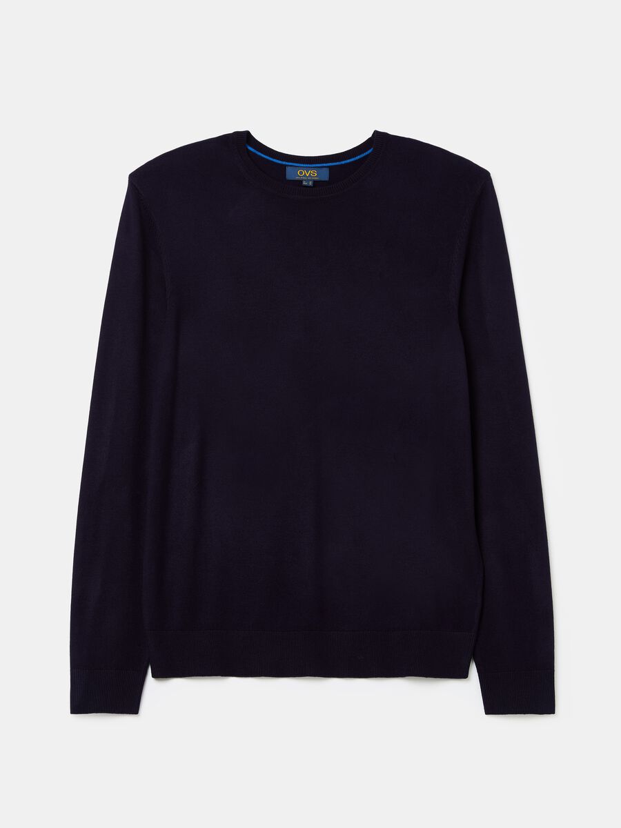 Round neck pullover_4