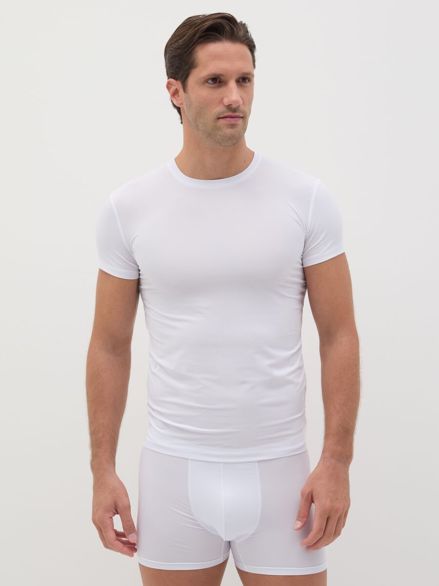 T-shirt intima in microfibra stretch_0