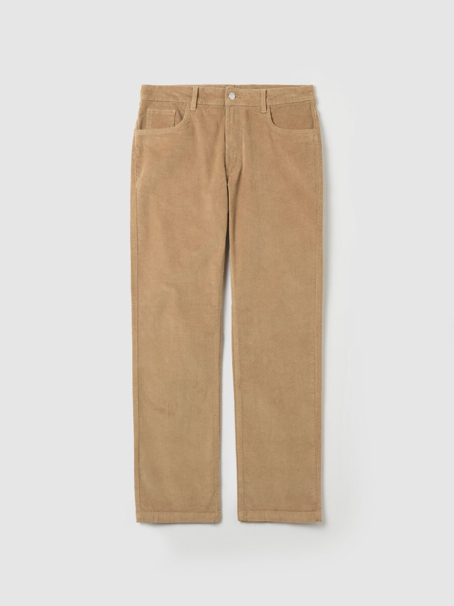 Corduroy trousers with five pockets_4