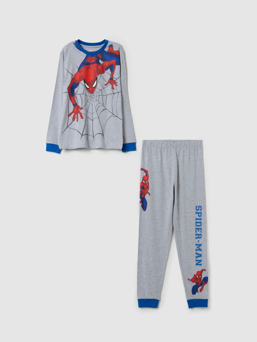 Pijama largo con estampado Spider-Man_0