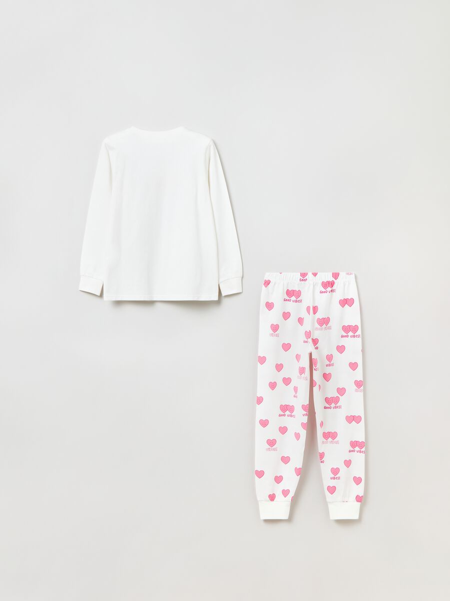 Printed cotton pyjamas_1