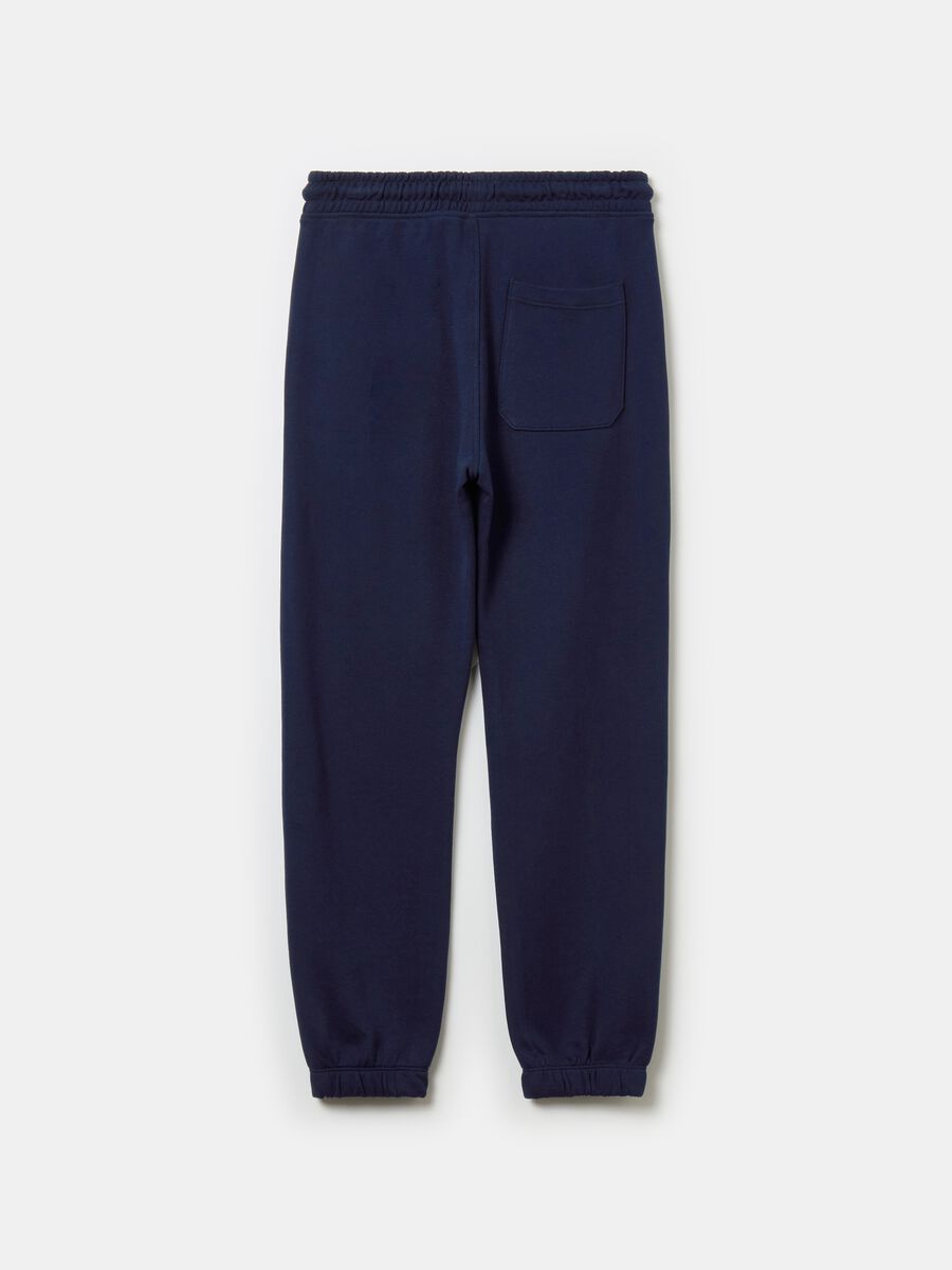 Essential joggers in organic cotton with drawstring_4