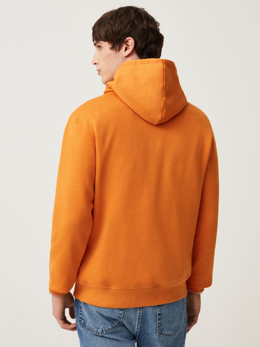 Full-zip plush hoodie with pockets_2