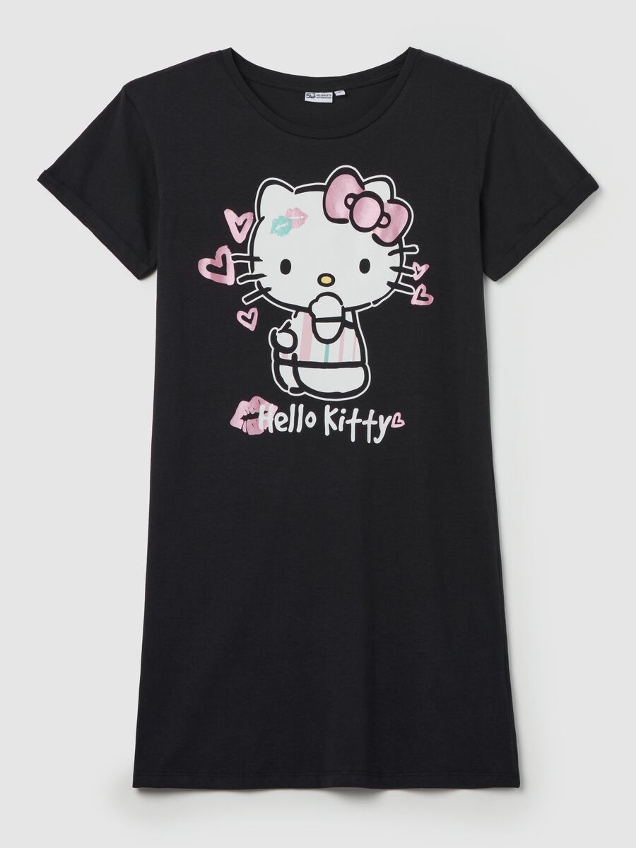 Camicia da notte con stampa Hello Kitty_4