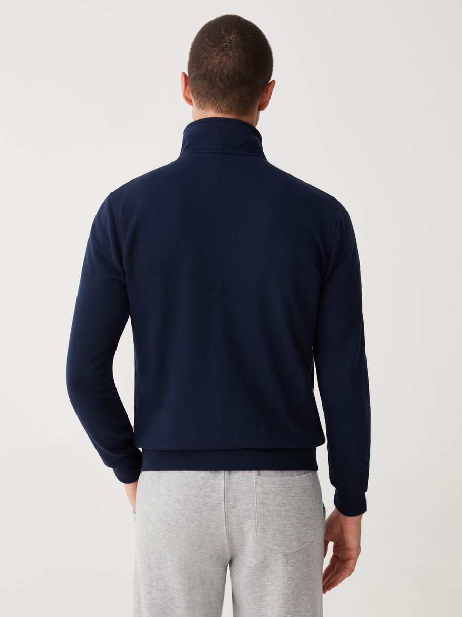 French terry full-zip with high neck_2