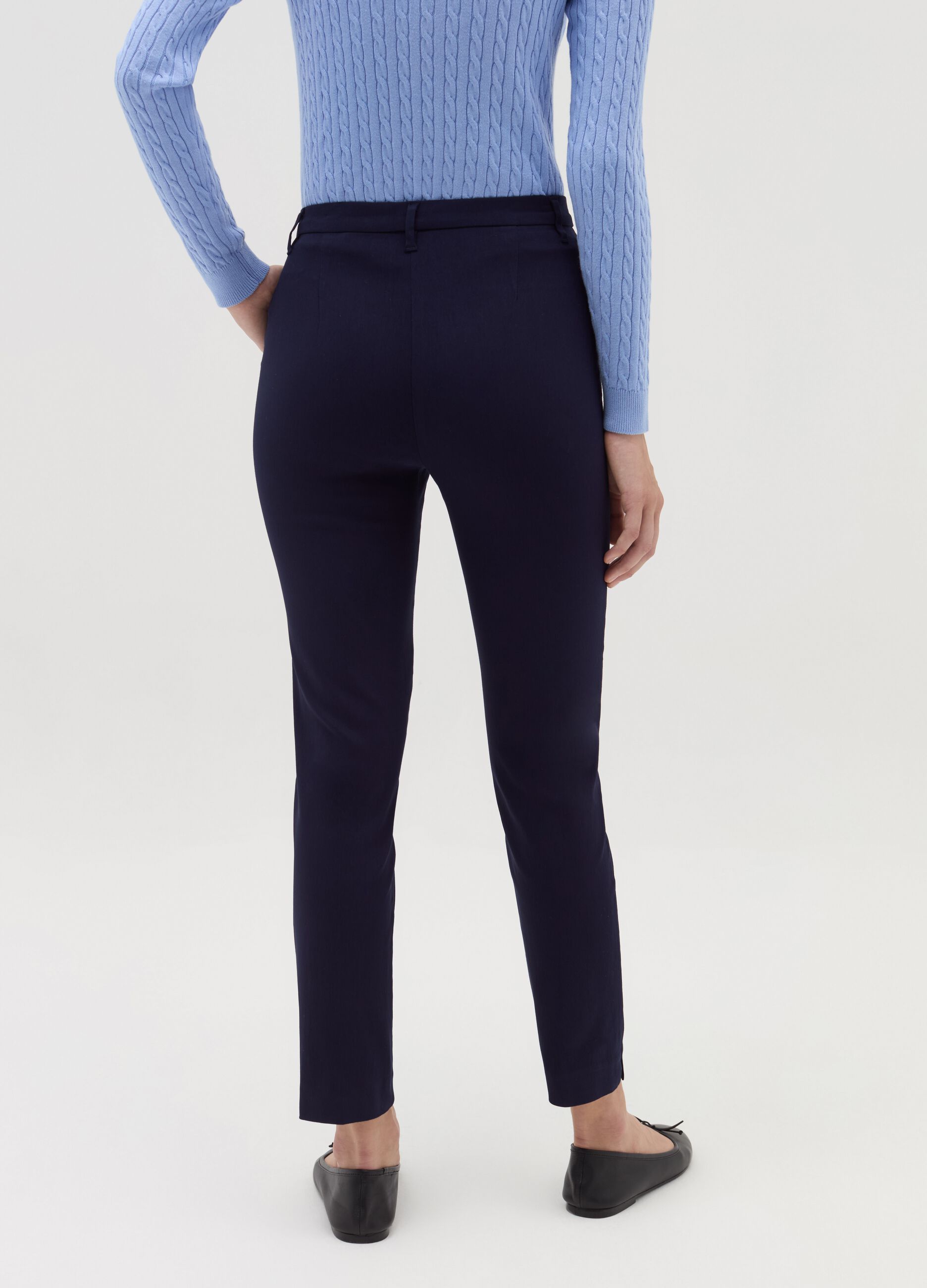 Stretch chino trousers