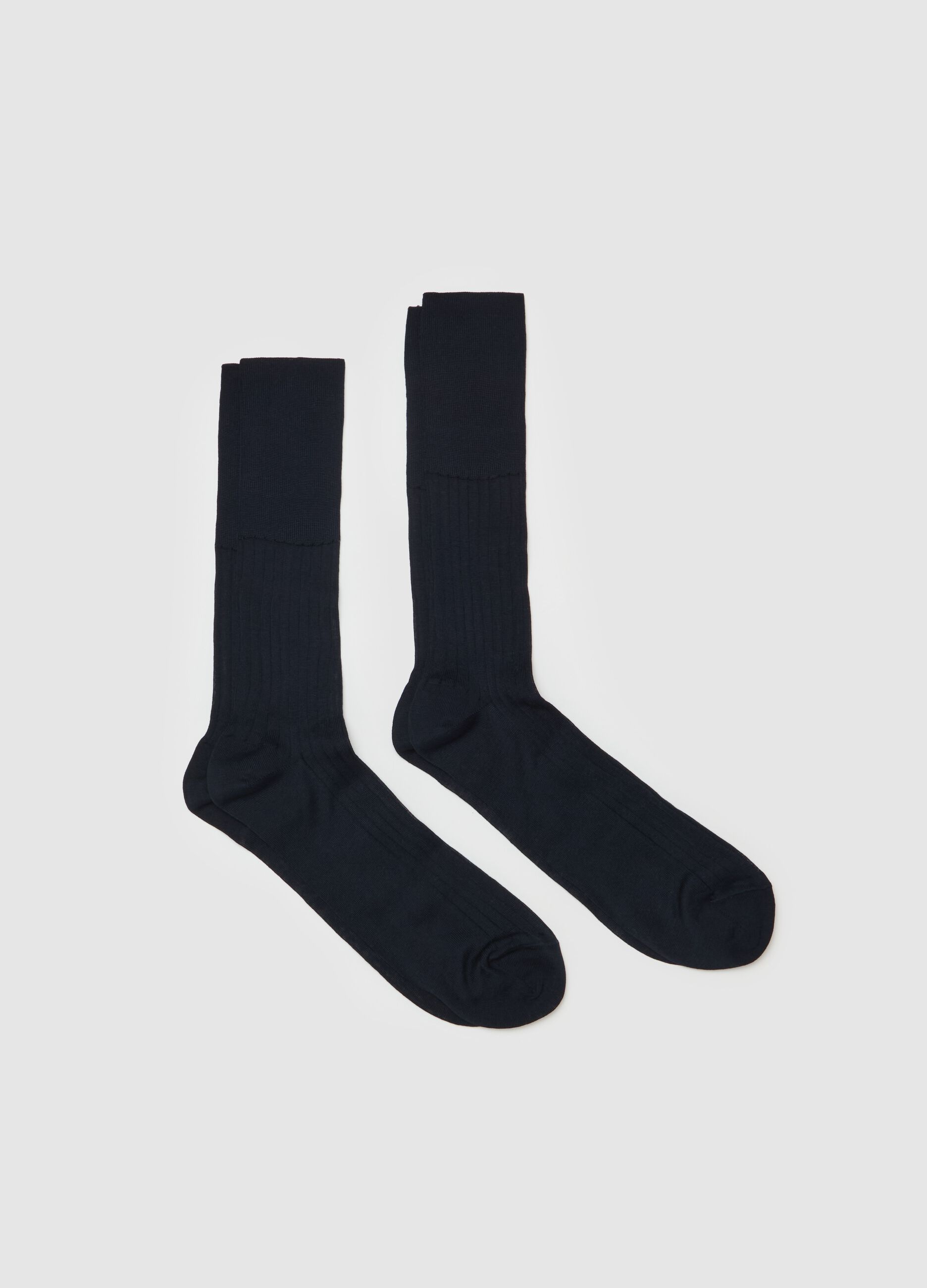 Two-pack short medical socks in cotton