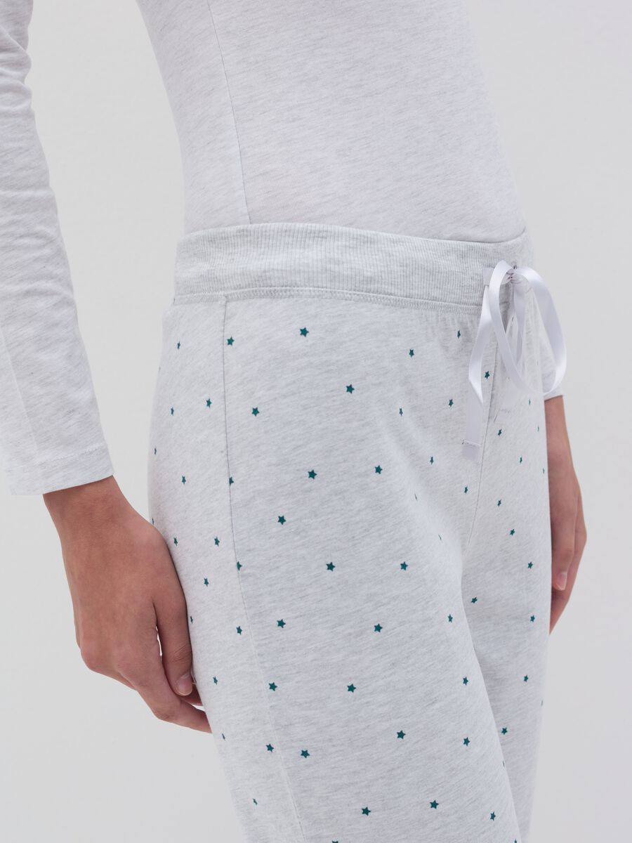 Pyjama trousers with polka dots_2