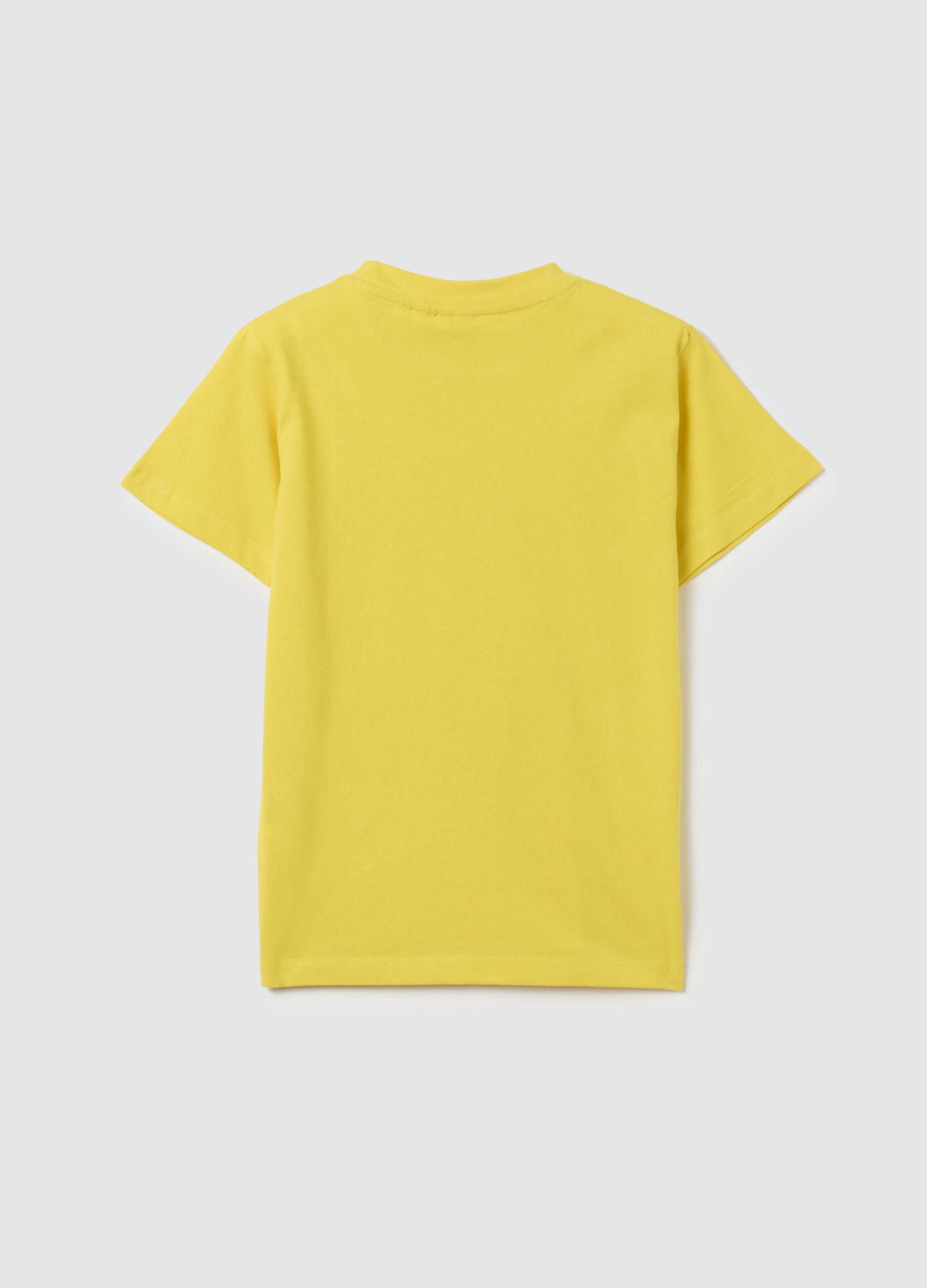 Cotton T-shirt with Pokémon print