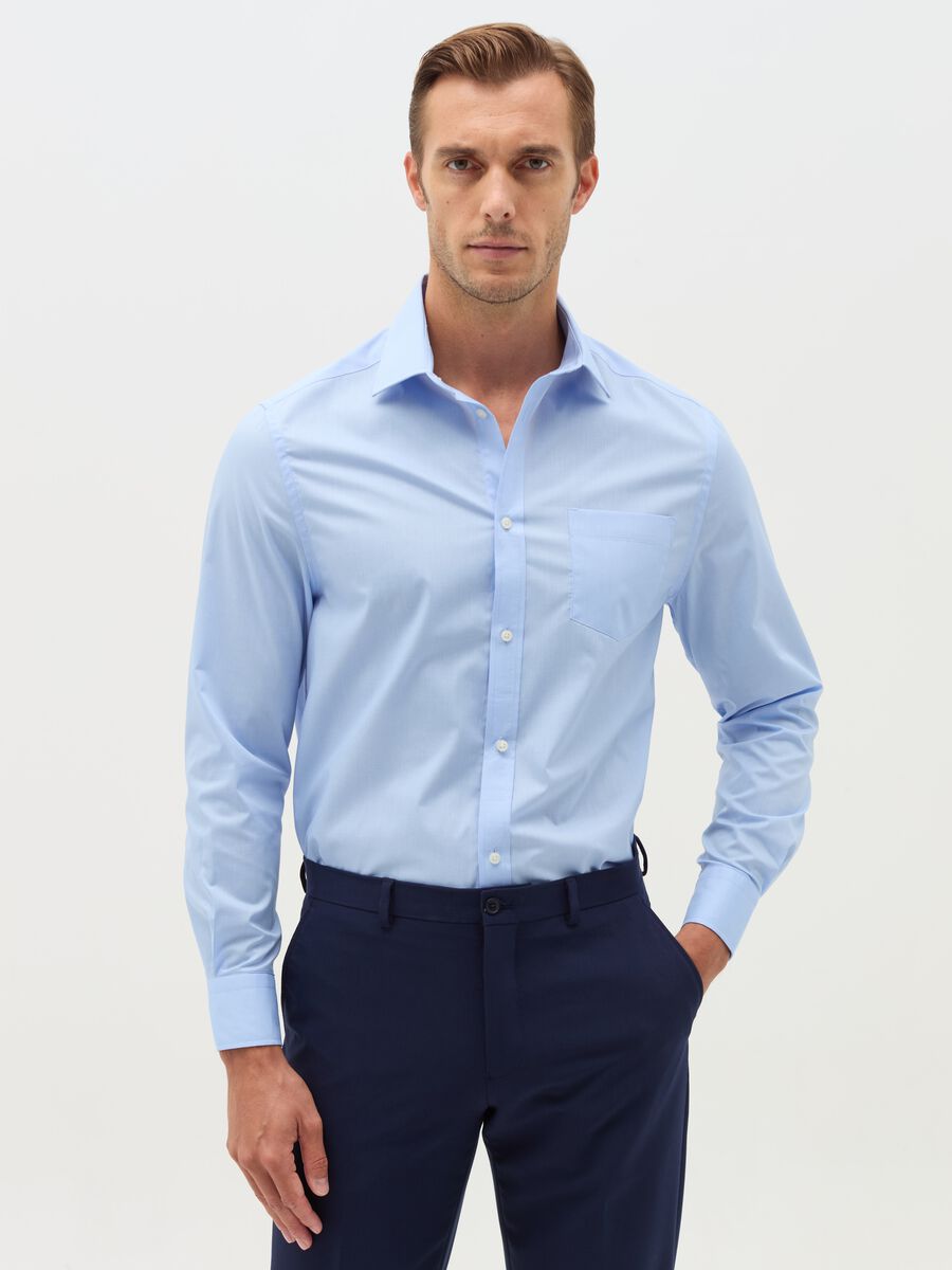 Regular-fit shirt with pocket_0