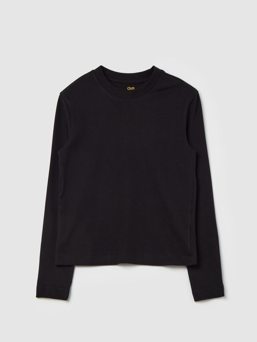 Long-sleeved T-shirt in organic cotton_0