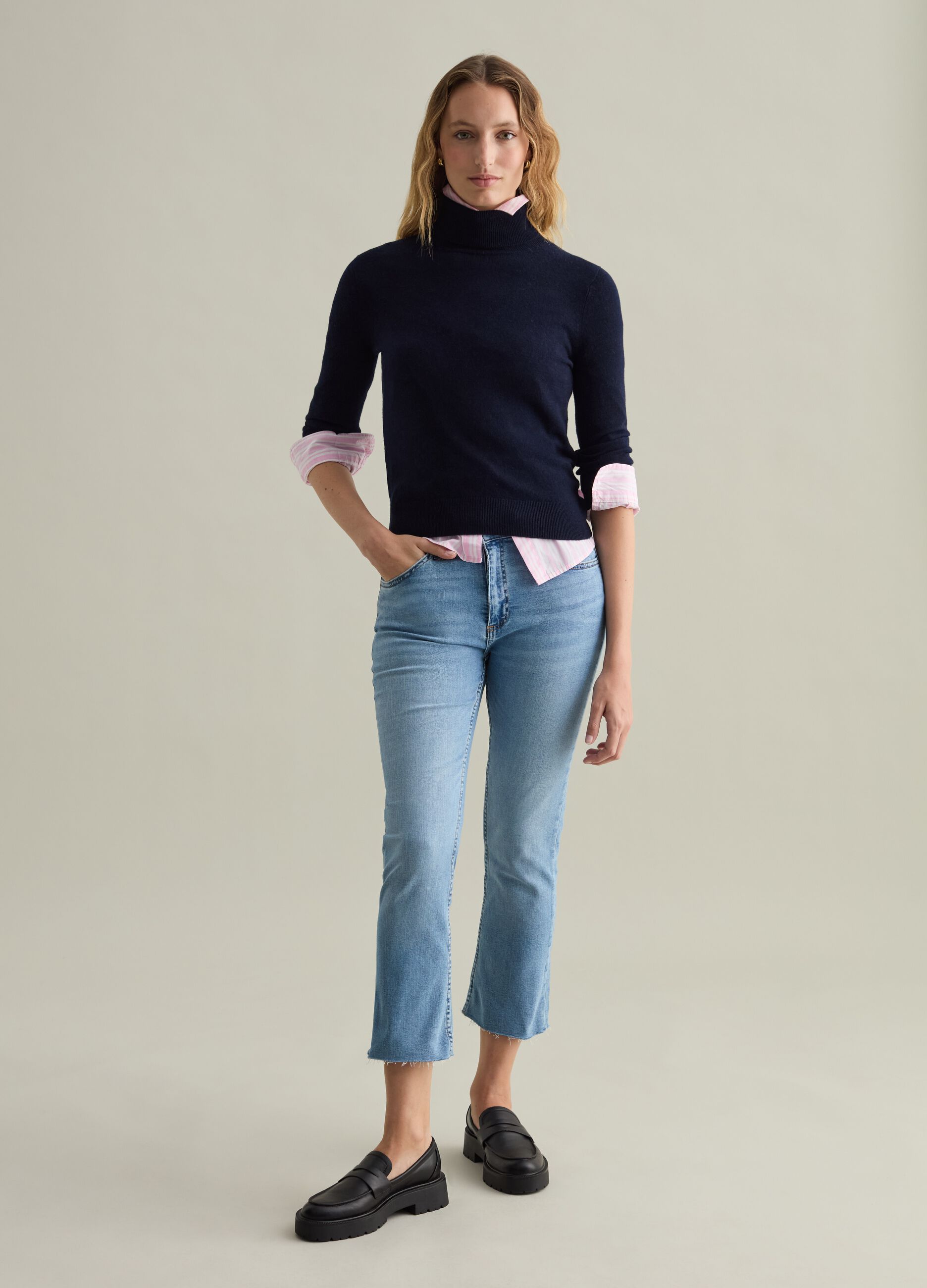 Turtleneck in wool