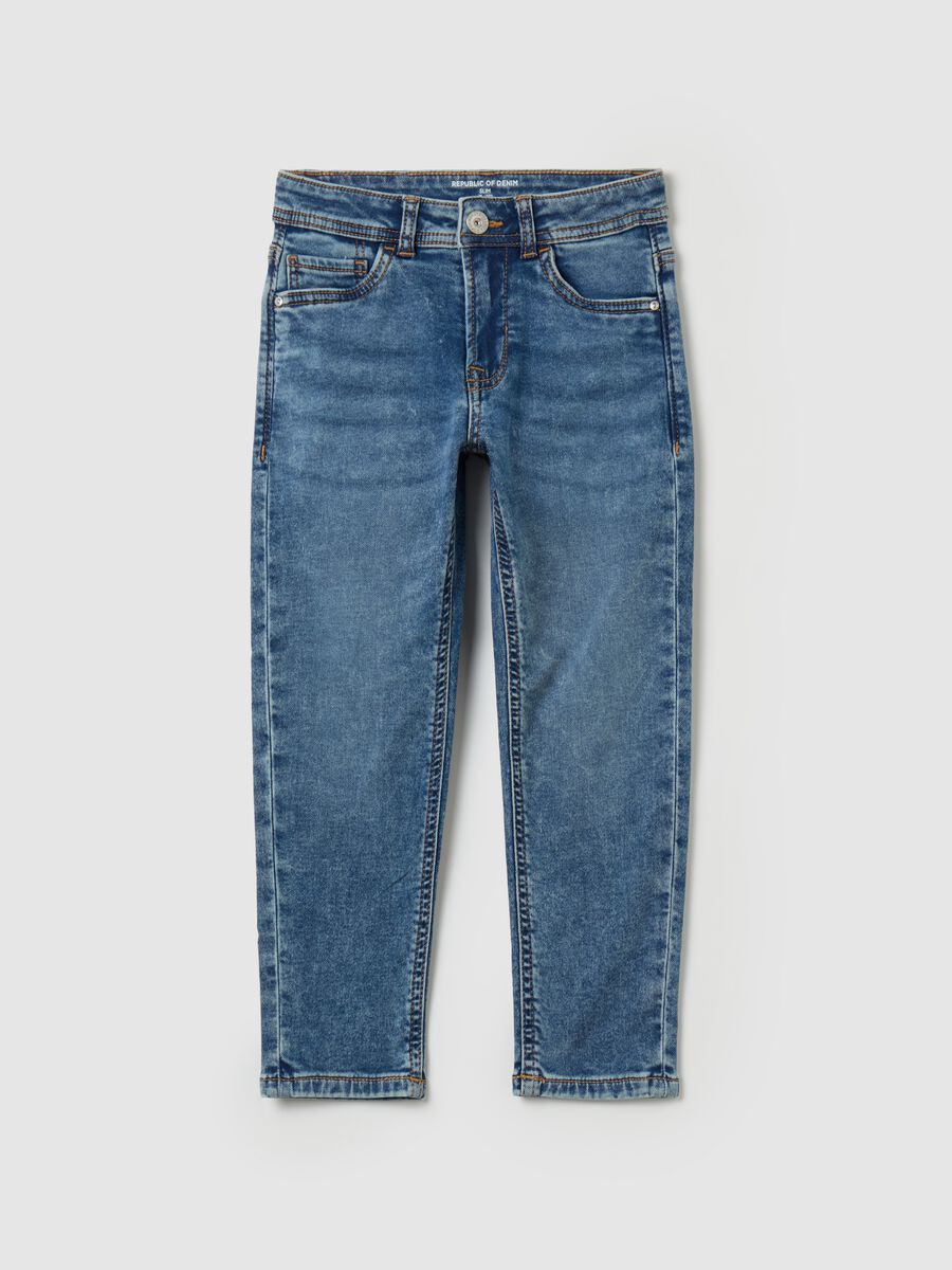 Slim-fit jeans with five pockets_0