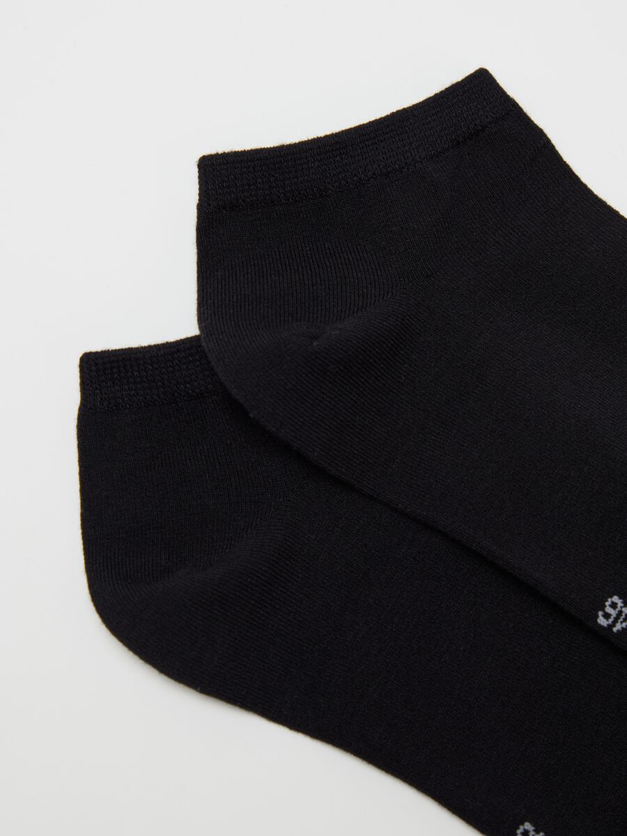 Three-pair pack short socks in bamboo viscose_1