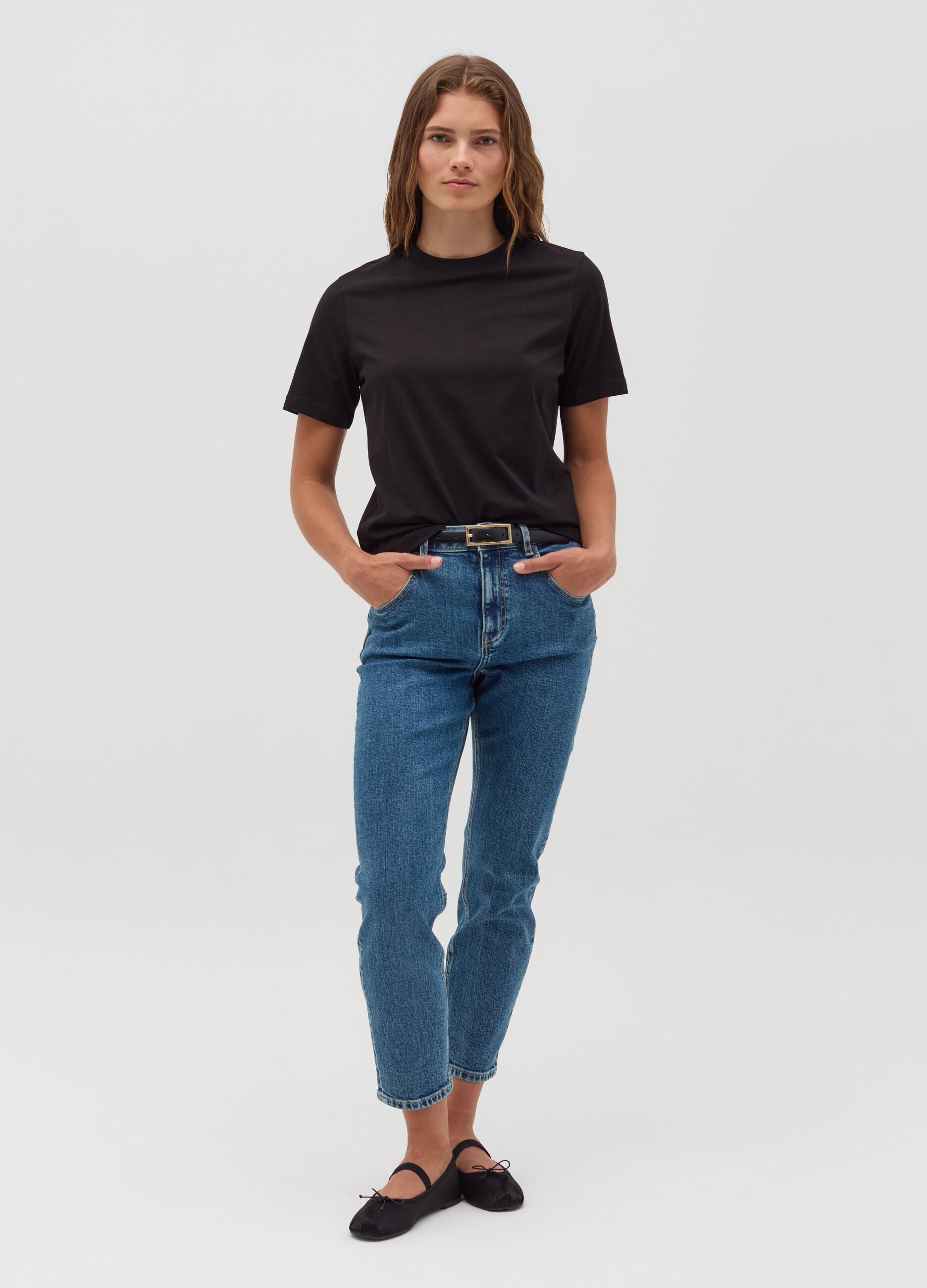 Jeans mom slim fit