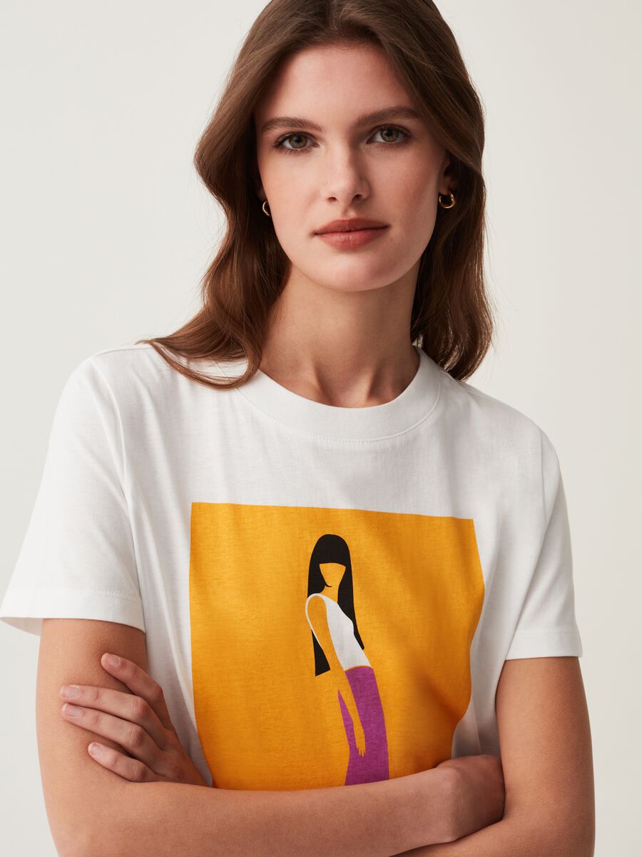 T-shirt stampa Immaterial Girls LA TOS_1