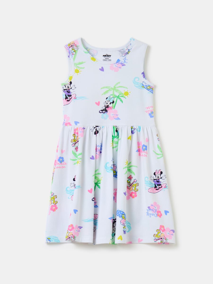 Dress with Minnie Mouse and Daisy Duck Hawaiian print_0