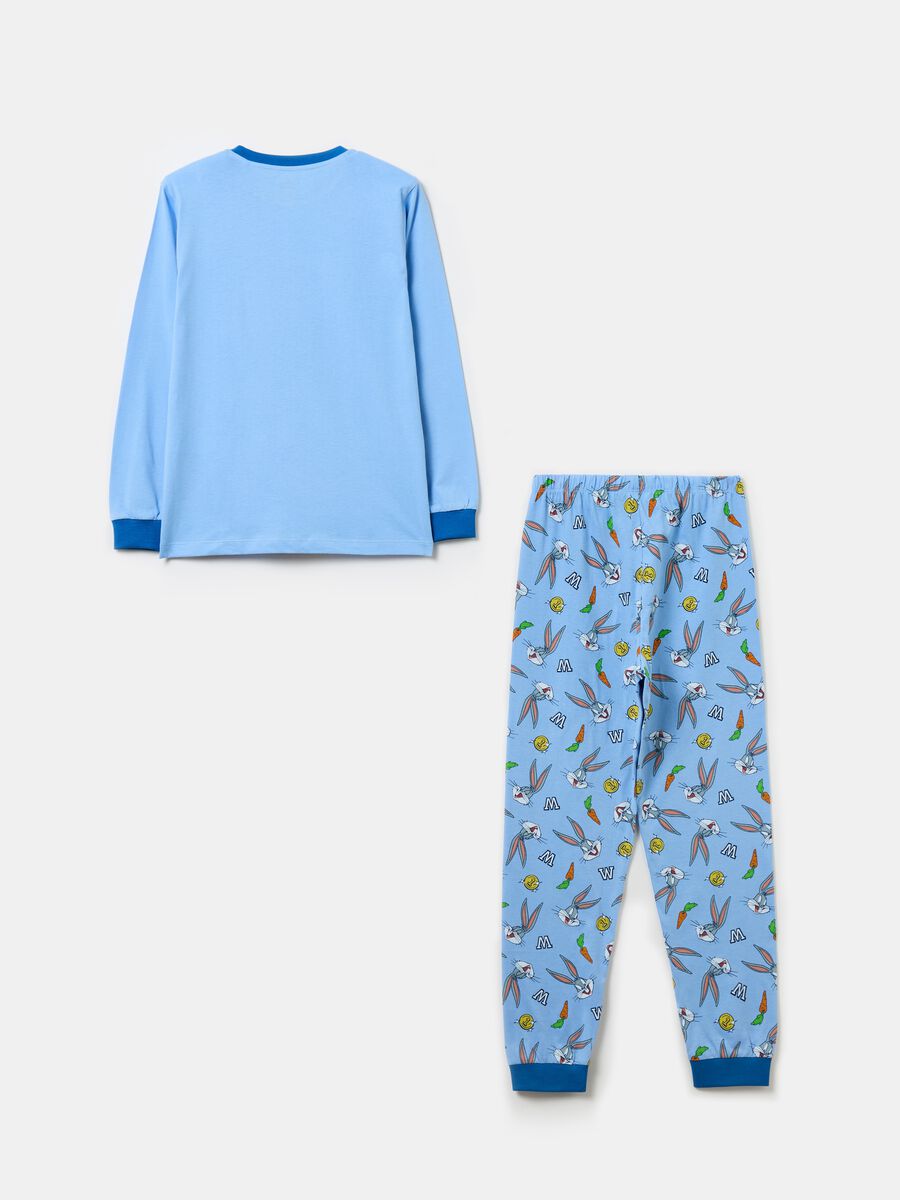 Pijama de algodón orgánico con estampado Bugs Bunny_1