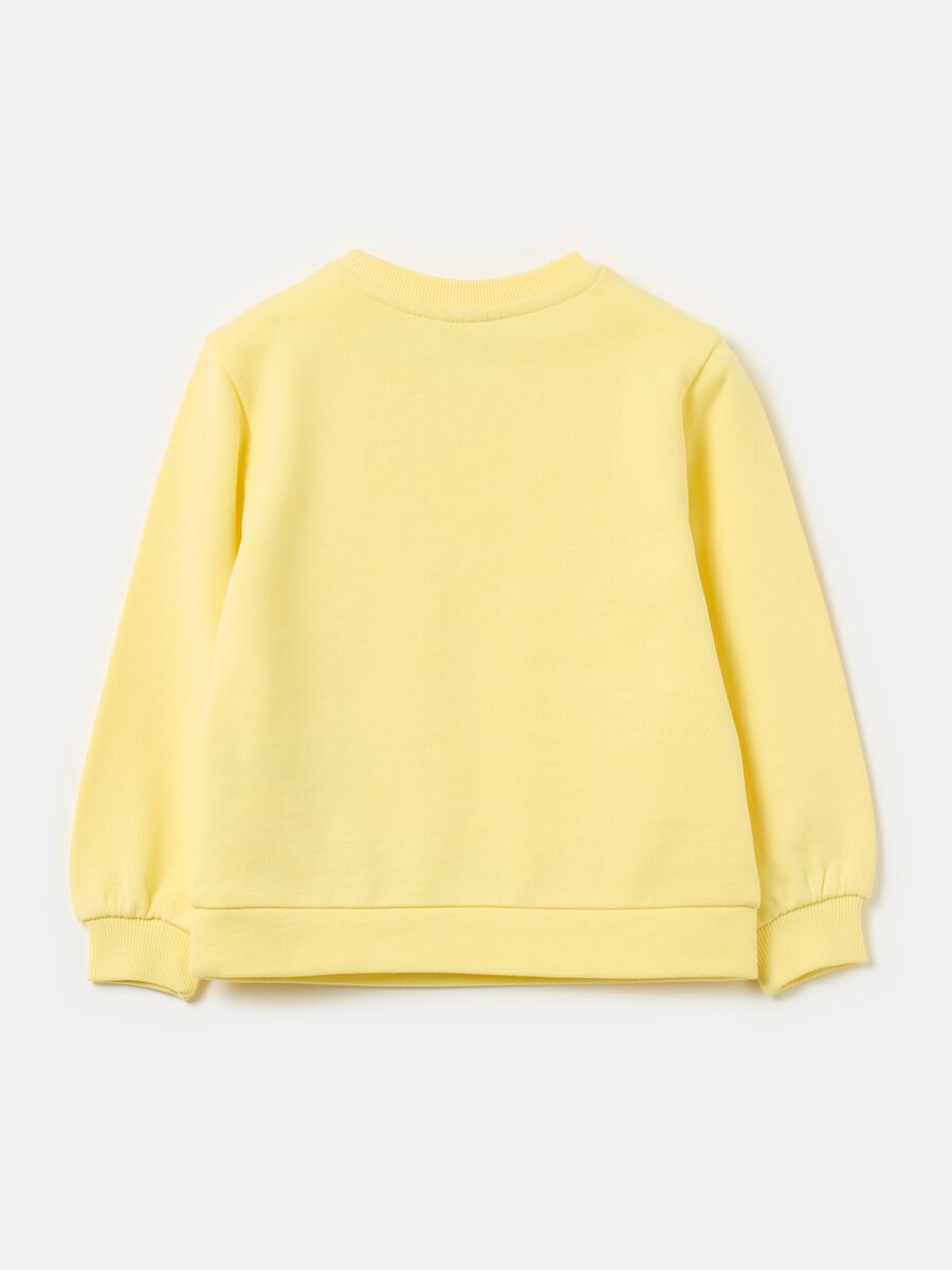 Solid colour sweatshirt in French terry_1