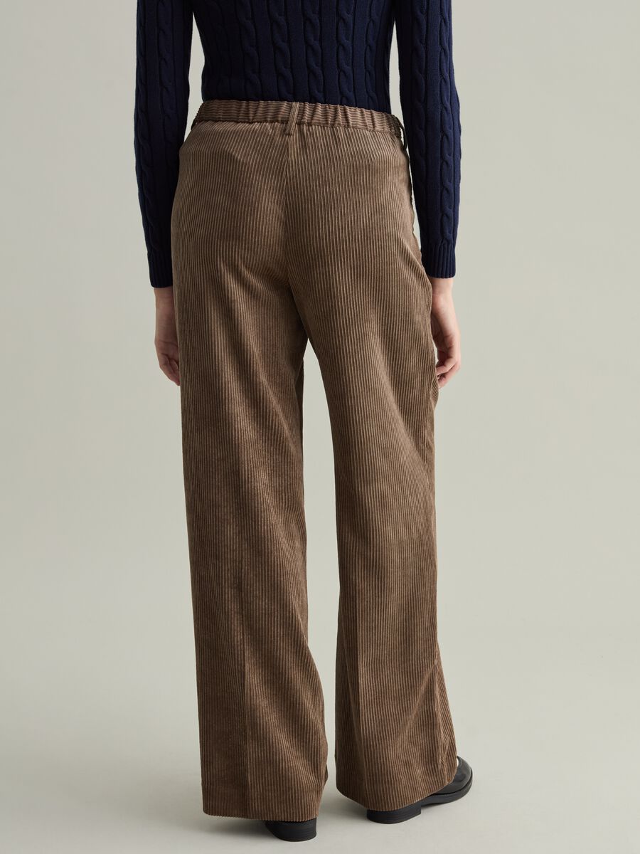 Wide-leg trousers in corduroy_3