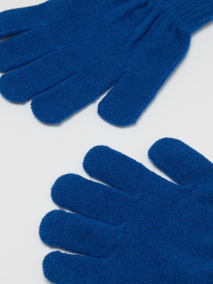 Two-pack gloves in knit_1