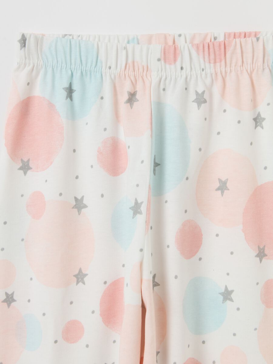 Long pyjamas with print in organic cotton_3