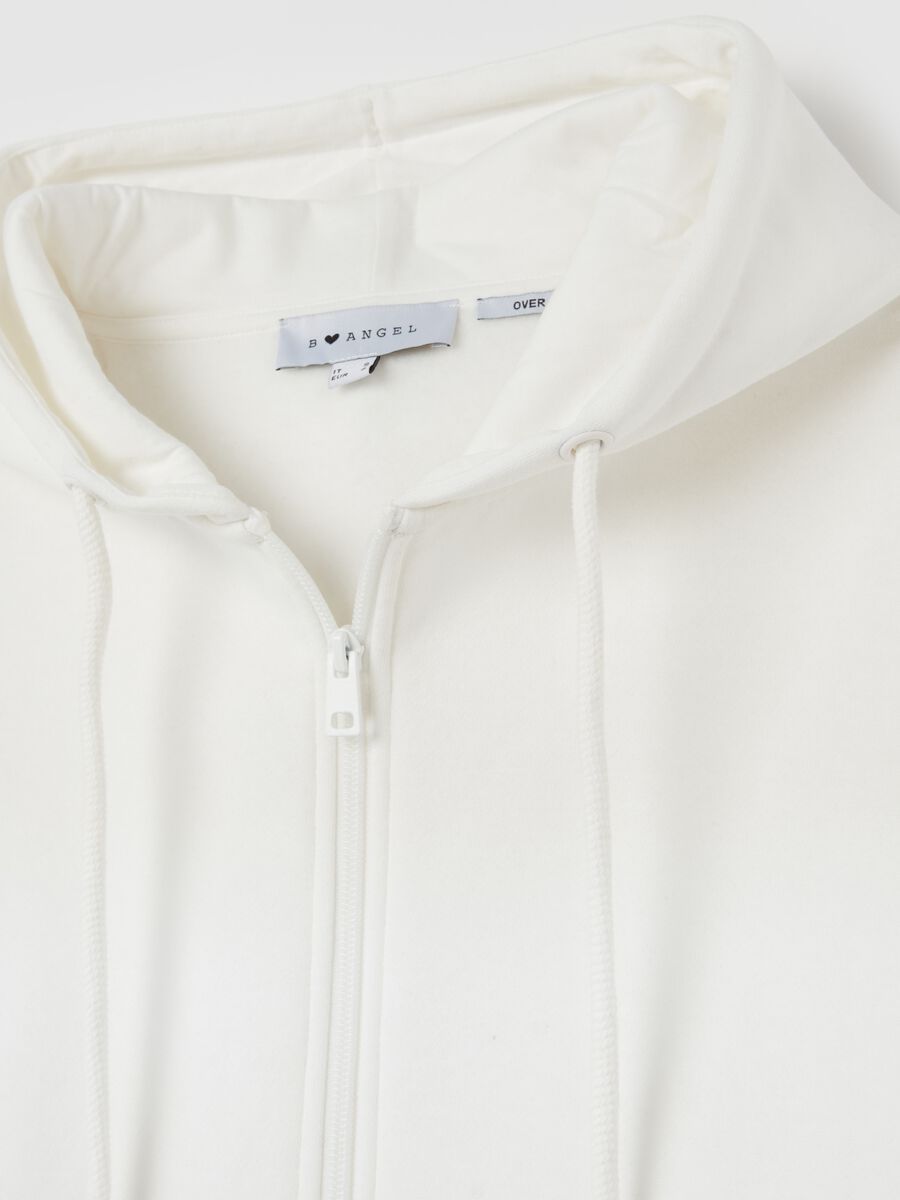 Felpa over full-zip con cappuccio_5