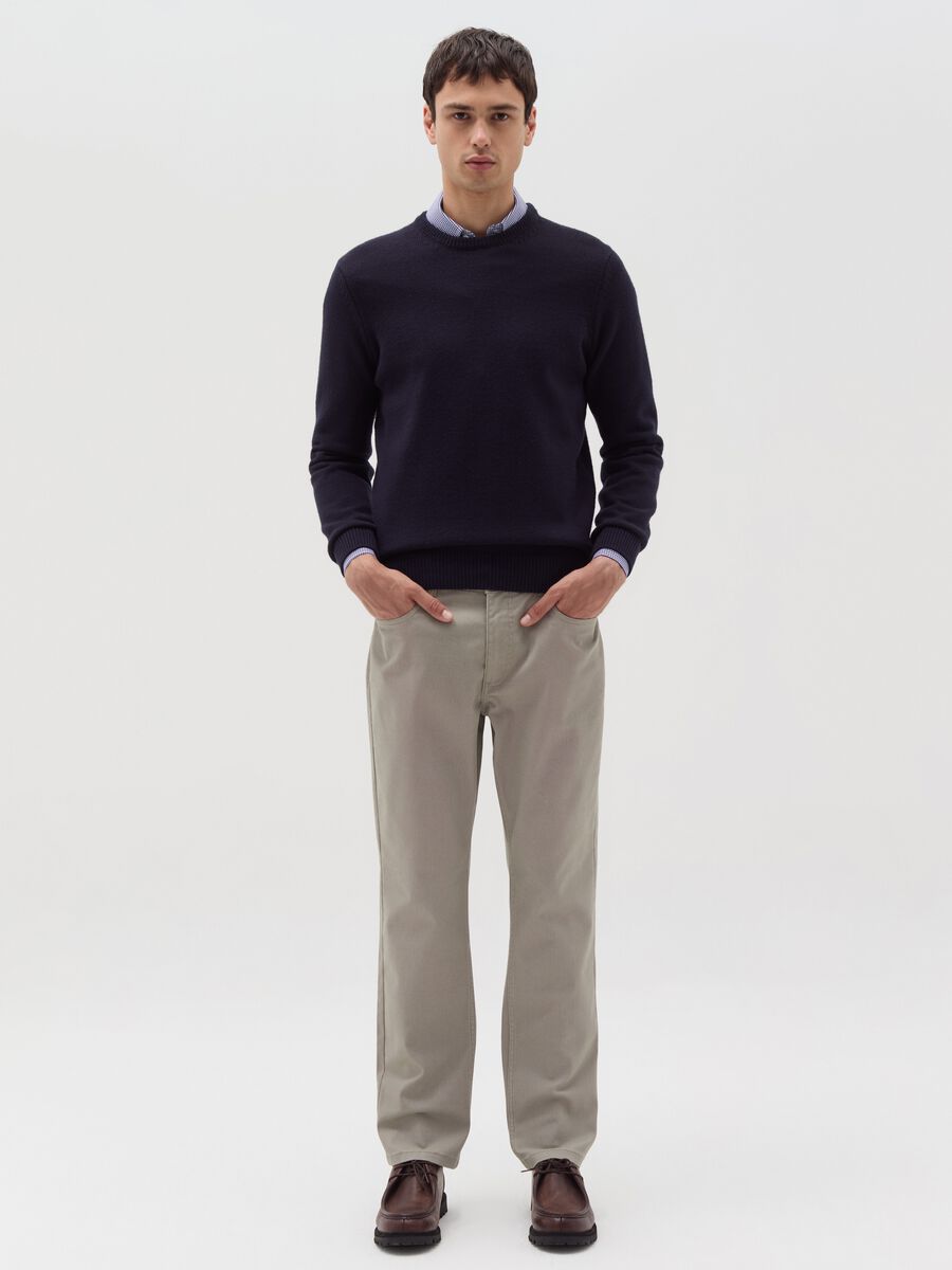 Regular-fit trousers with five pockets_0