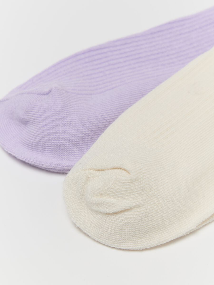 Three-pair pack stretch socks with lurex_2