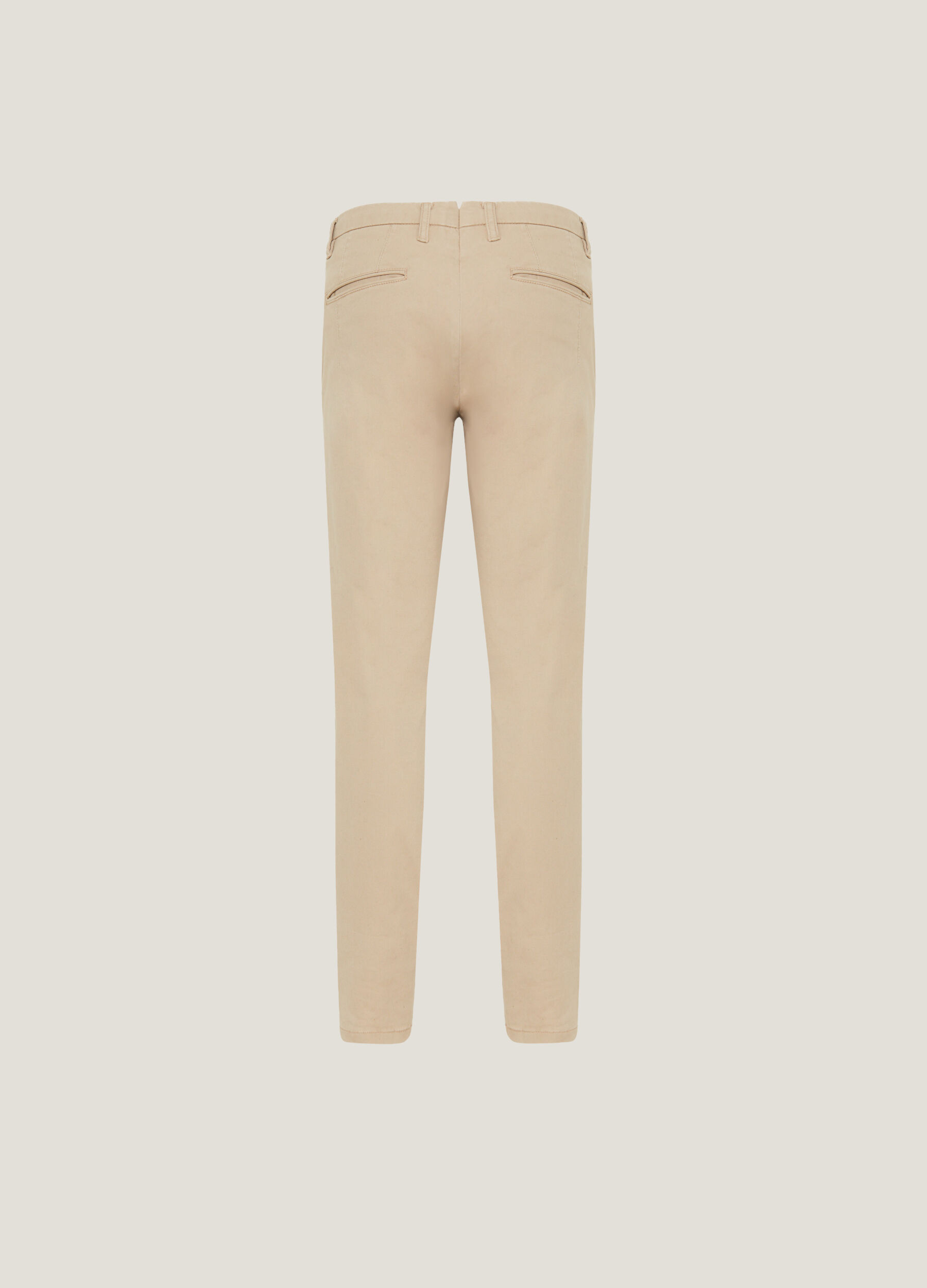 Stretch cotton chinos