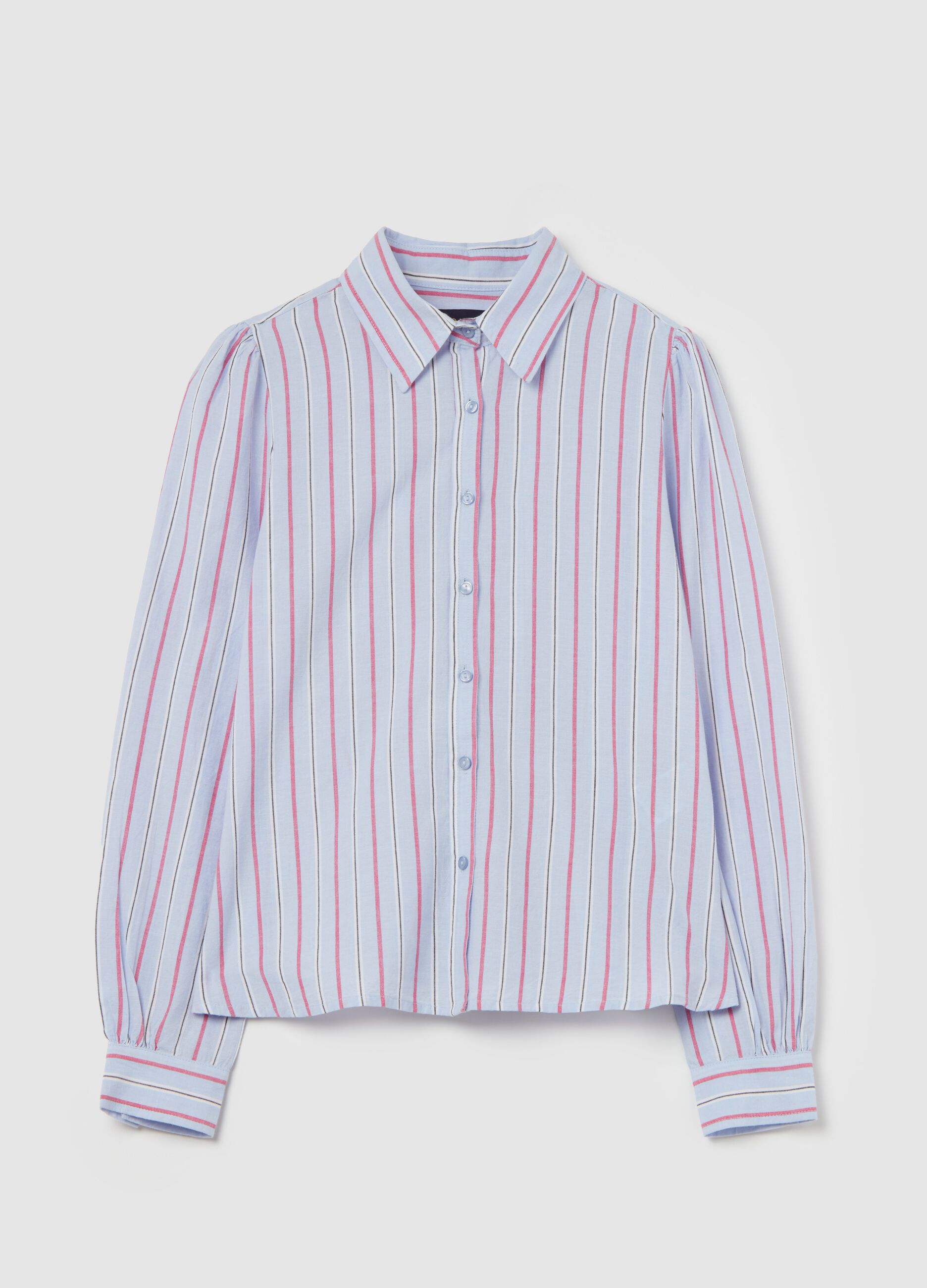 Striped cotton shirt