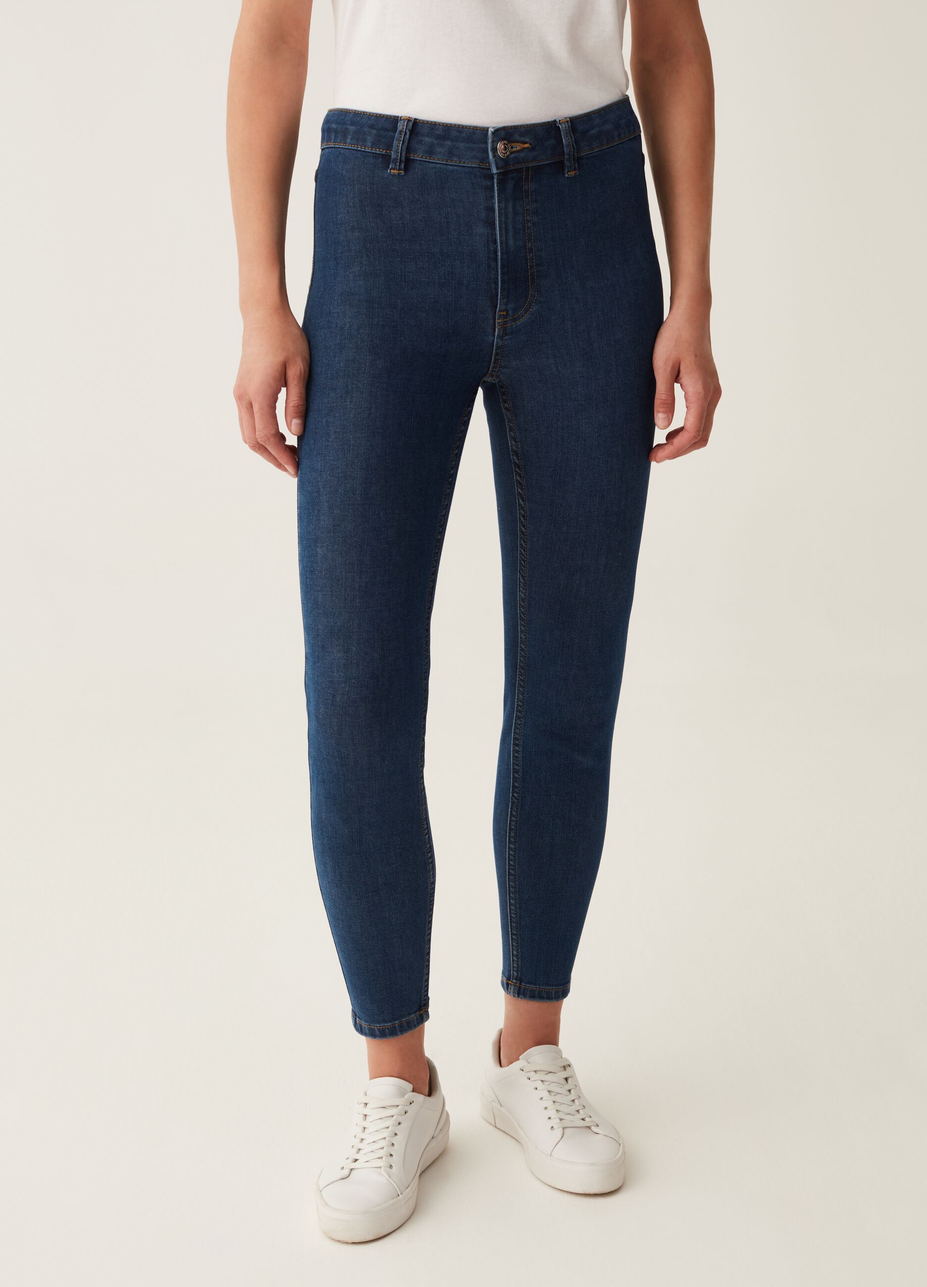 Bershka Skinny Jeans in Grey Denim | ABOUT YOU