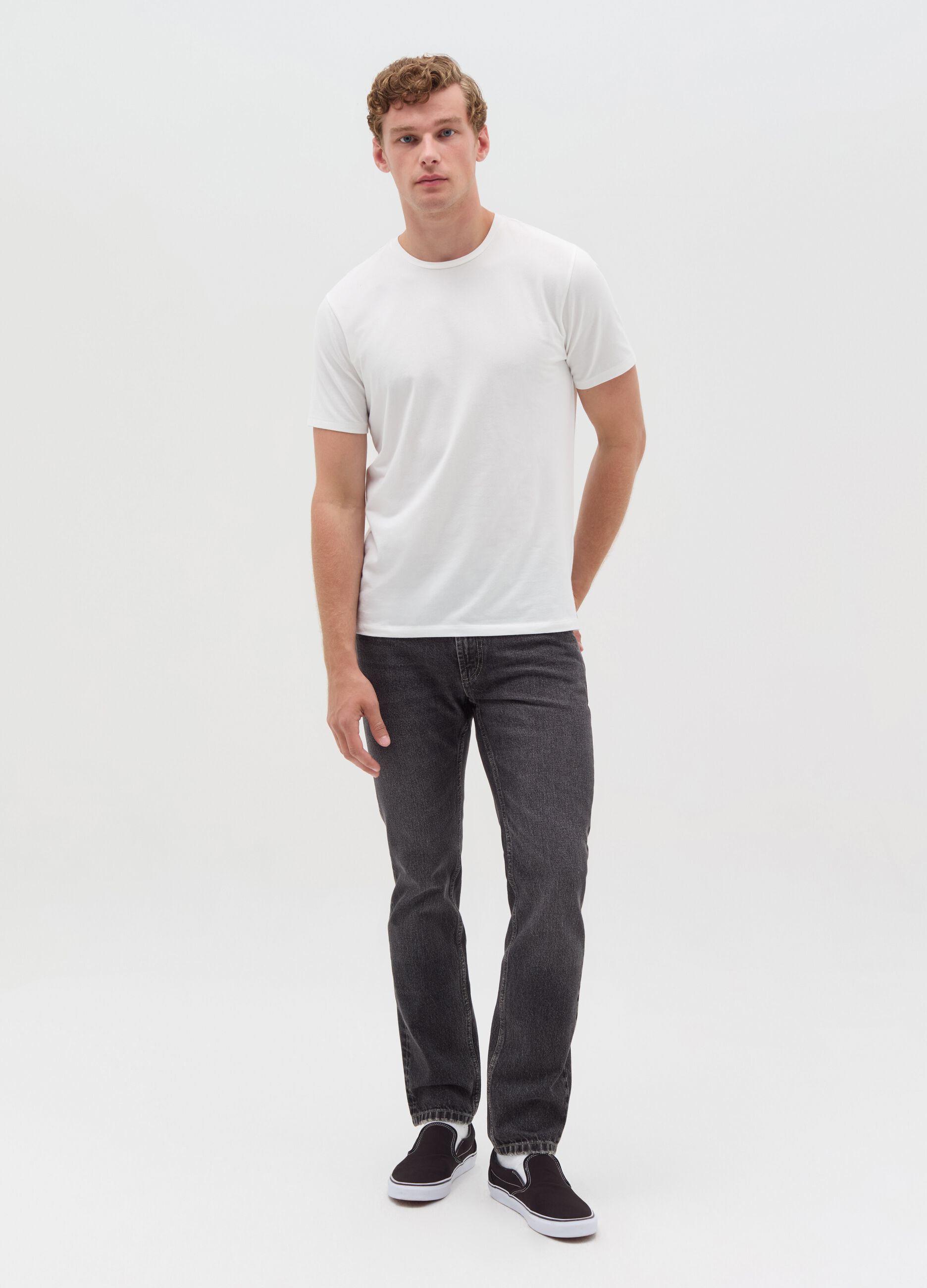 Regular-fit jeans with five pockets