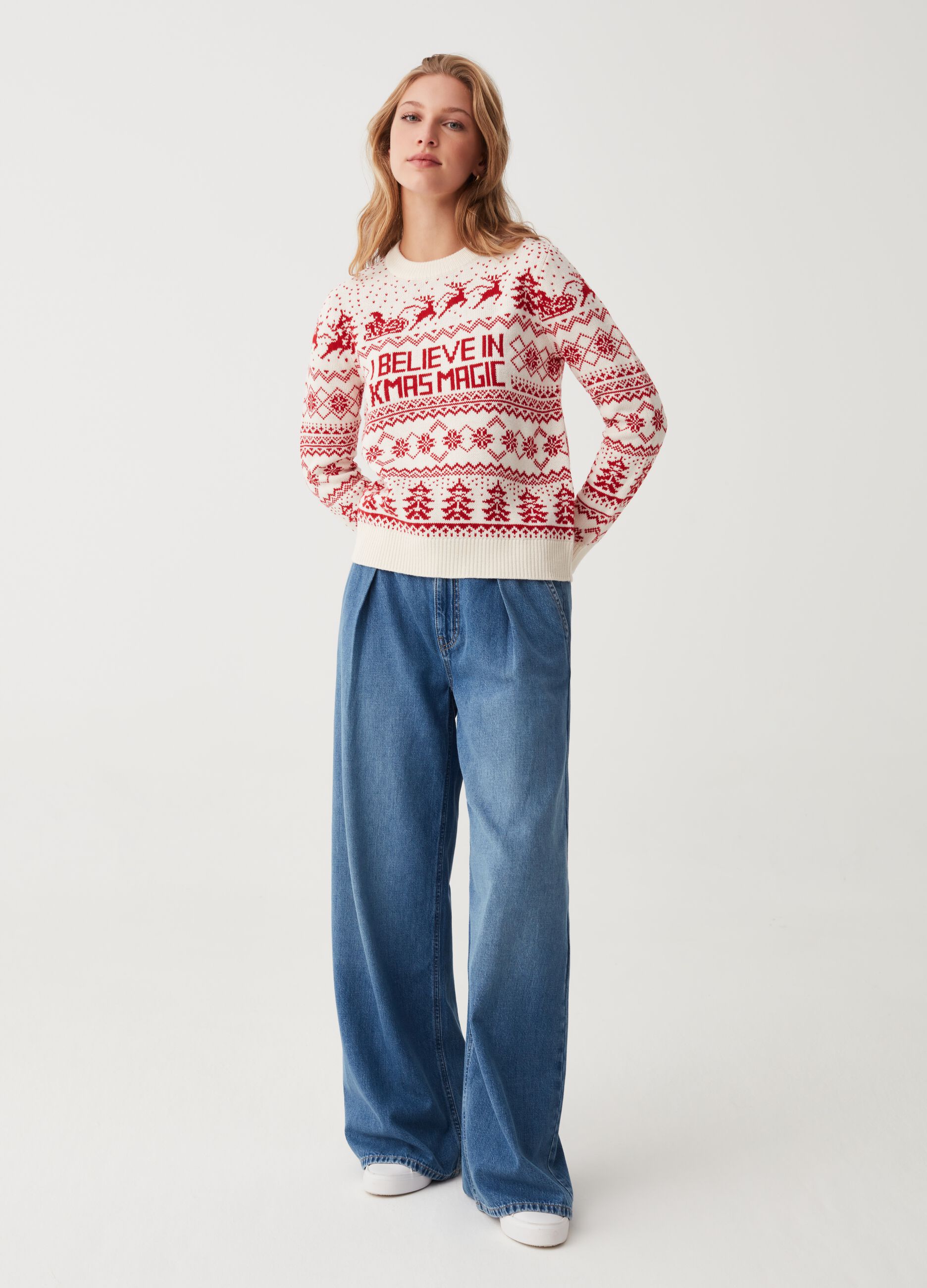 Christmas Jumper with Christmas design