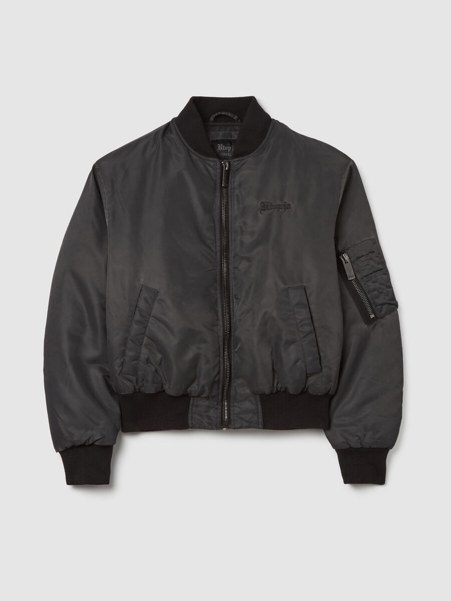 Bomber Jacket VIntage Black_5